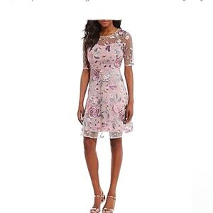 JAX black label lace dress size 10